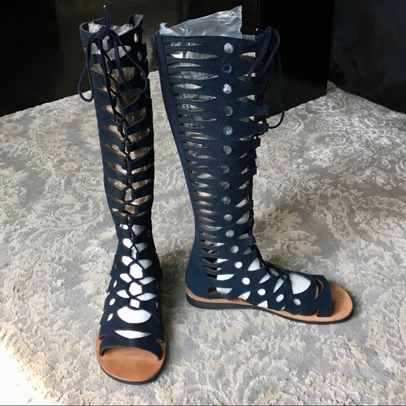 Jeffrey Campbell X Free People Valencia Tall Gladiator Sandals - Picture 3 of 16